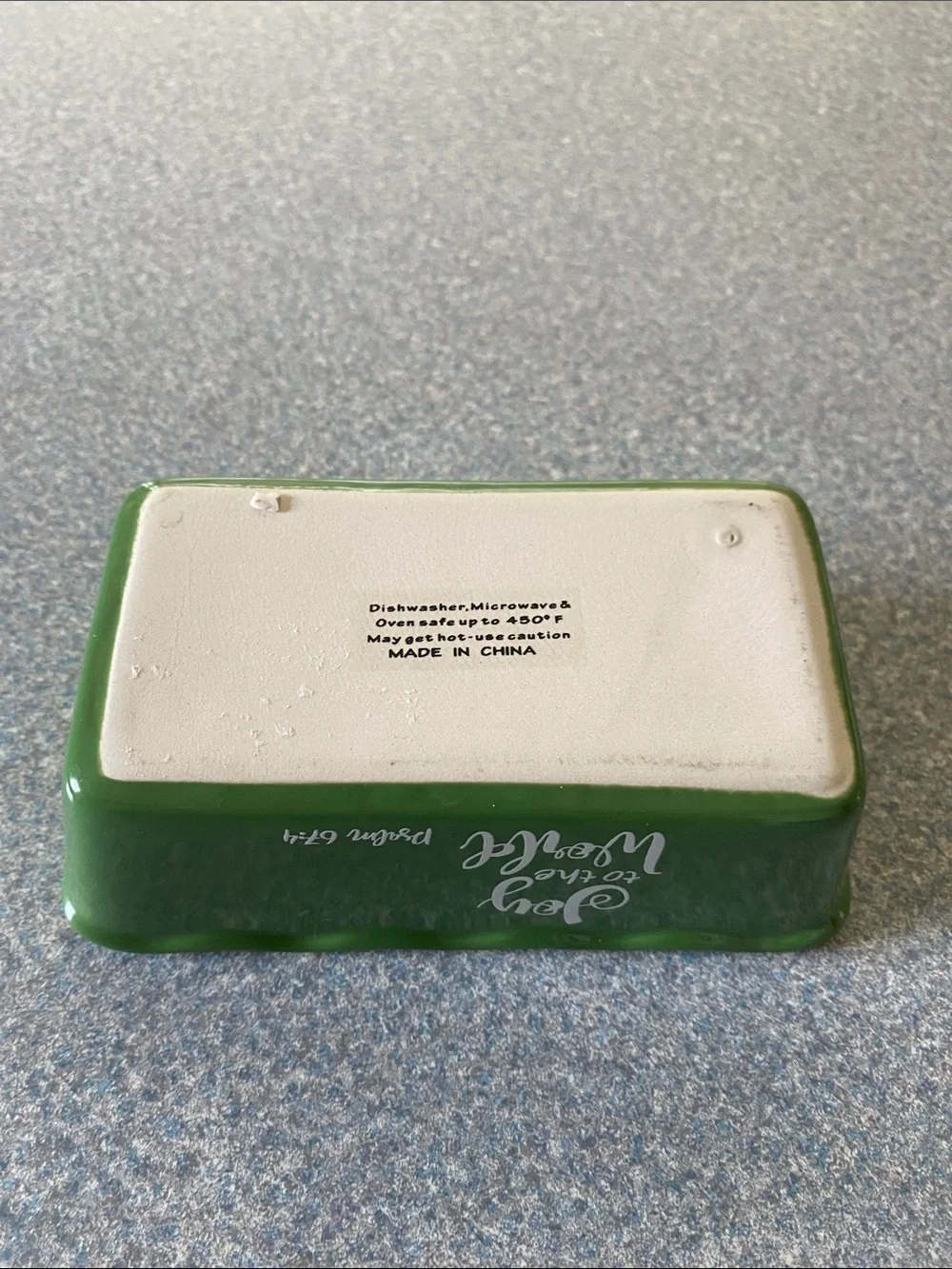 Joy To The World mini ceramic